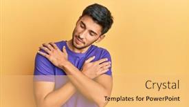  Presentation with self love - Amazing presentation having young-handsome-man-wearing-casual backdrop and a yellow colored foreground