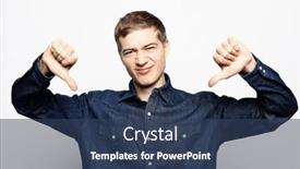  Presentation with unhappy - Slides featuring young-handsome-man-wearing-casual background and a ocean colored foreground