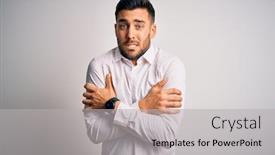  Presentation with elegant - Theme featuring young-handsome-man-wearing-elegant background and a light gray colored foreground