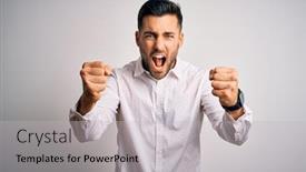  Presentation with elegant - Cool new presentation with young-handsome-man-wearing-elegant backdrop and a light gray colored foreground