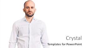  Presentation with elegant - Amazing slides having young-handsome-man-wearing-elegant backdrop and a white colored foreground