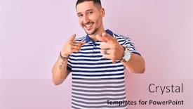  Presentation with nautical - Slide deck consisting of young-handsome-man-wearing-nautical background and a soft green colored foreground