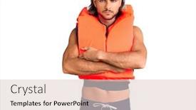  Presentation with nautical - Theme with young-handsome-man-wearing-nautical background and a lemonade colored foreground