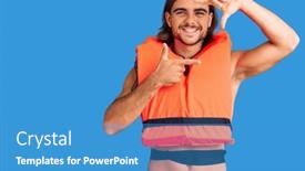  Presentation with nautical - Amazing PPT layouts having young-handsome-man-wearing-nautical backdrop and a teal colored foreground