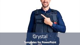  Presentation with police police - Amazing theme having young-handsome-man-wearing-police backdrop and a ocean colored foreground