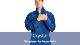  Presentation with sleep health - Theme having young-handsome-man-wearing-sleep background and a ocean colored foreground