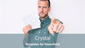  Presentation with tattoo - Presentation theme featuring young-handsome-man-with-tattoo background and a seafoam green colored foreground