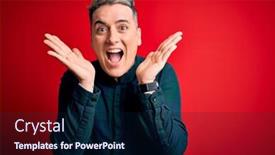  Presentation with modern elegant - Beautiful slides featuring young-handsome-modern-man-wearing backdrop and a navy blue colored foreground