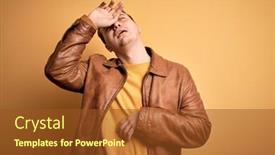  Presentation with fever - Amazing theme having young-handsome-redhead-man-wearing backdrop and a tawny brown colored foreground