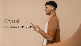  Presentation with man holding phone - 