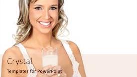  Presentation with white milk - 