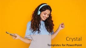  Presentation with yellow music - 