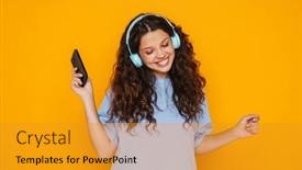  Presentation with yellow music - 