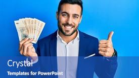  Presentation with denmark - Audience pleasing presentation consisting of young-hispanic-businessman-wearing-business backdrop and a teal colored foreground