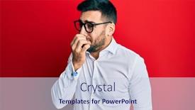  Presentation with bad breath - Audience pleasing PPT layouts consisting of young-hispanic-businessman-wearing-shirt backdrop and a lemonade colored foreground