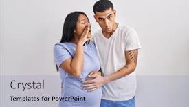  Presentation with talk - 