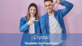  Presentation with frame pink - 