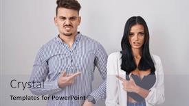  Presentation with forefinger - 