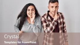  Presentation with talk - 