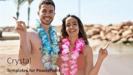  Presentation with hawaiian - 