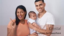  Presentation with baby smile - 