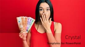 Presentation with philippine - Beautiful theme featuring young-hispanic-girl-holding-philippine backdrop and a red colored foreground