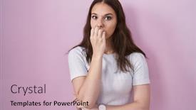  Presentation with pink nails - 