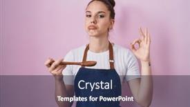  Presentation with sad girl - 