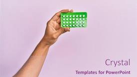  Presentation with hispanic - Beautiful theme featuring young-hispanic-hand-holding-birth backdrop and a lemonade colored foreground