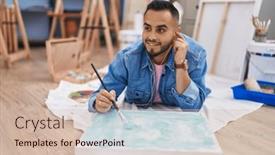  Presentation with music studio - 