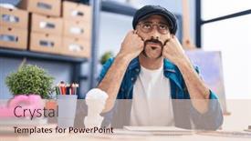  Presentation with sad - 