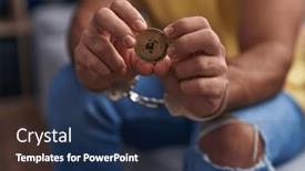  Presentation with crypto - PPT layouts consisting of young-hispanic-man-criminal-holding and a  colored foreground