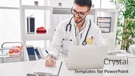  Presentation with medical laptop - 