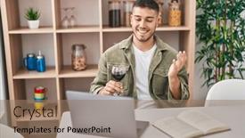  Presentation with drinking glass - 