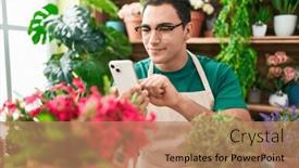  Presentation with young plant - 