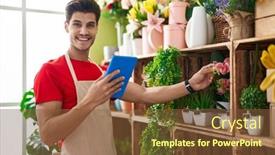  Presentation with young plant - 