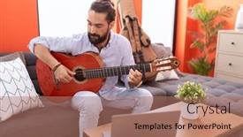  Presentation with guitar class - 