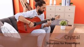 Presentation with guitar class - 