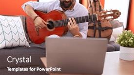  Presentation with guitar class - 