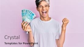  Presentation with holding hands old young - Audience pleasing PPT layouts consisting of young-hispanic-man-holding-100 backdrop and a lemonade colored foreground