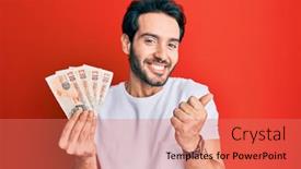  Presentation with united kingdom - Audience pleasing theme consisting of young-hispanic-man-holding-10 backdrop and a coral colored foreground