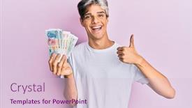  Presentation with singapore - Presentation design with young-hispanic-man-holding-singapore background and a lemonade colored foreground