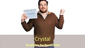  Presentation with travel - Slide deck featuring young-hispanic-man-holding-travel background and a tawny brown colored foreground