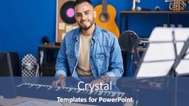  Presentation with piano keyboard - 