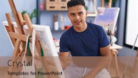  Presentation with standing sitting - 