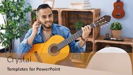  Presentation with classical guitar - 