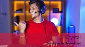  Presentation with video games playing - 