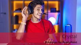  Presentation with video games playing - 