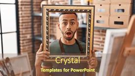  Presentation with fear - Slide deck consisting of young-hispanic-man-sitting background and a tawny brown colored foreground