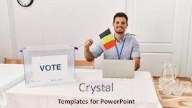  Presentation with confident - Presentation design featuring young-hispanic-man-smiling-confident background and a lemonade colored foreground